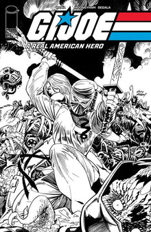 Gi Joe A Real American Hero #312 B Andy Kubert B&W Variant (12/26/2024) Image