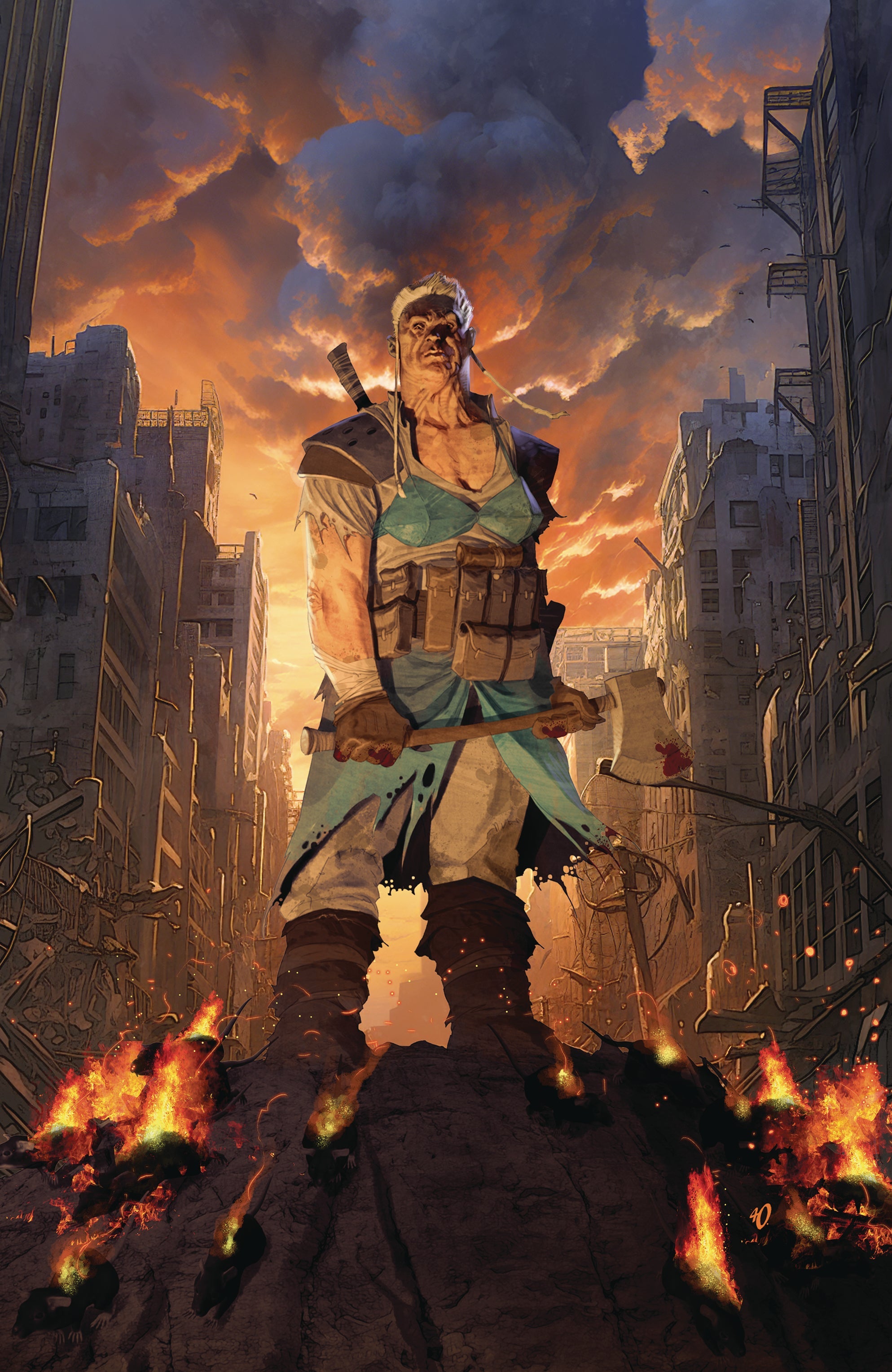 Once Upon A Time At End Of World #12 (Of 15) C 1:5 Ariel Olivetti Variant (02/07/2024) Boom