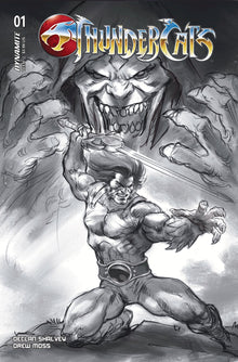 Thundercats #1 R 1:15 Lucio Parrillo Line Art Variant (02/07/2024) Dynamite