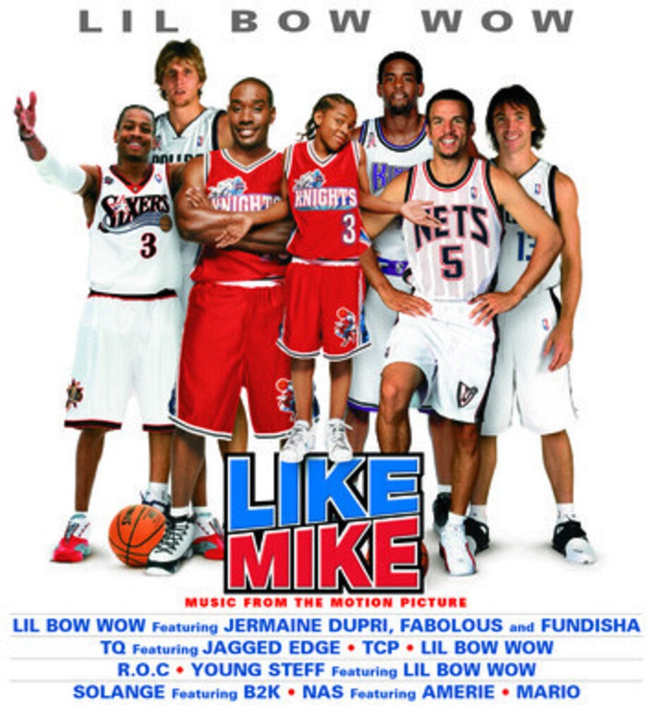 the album cover for Various Artists - Like Mike (Original Soundtrack)