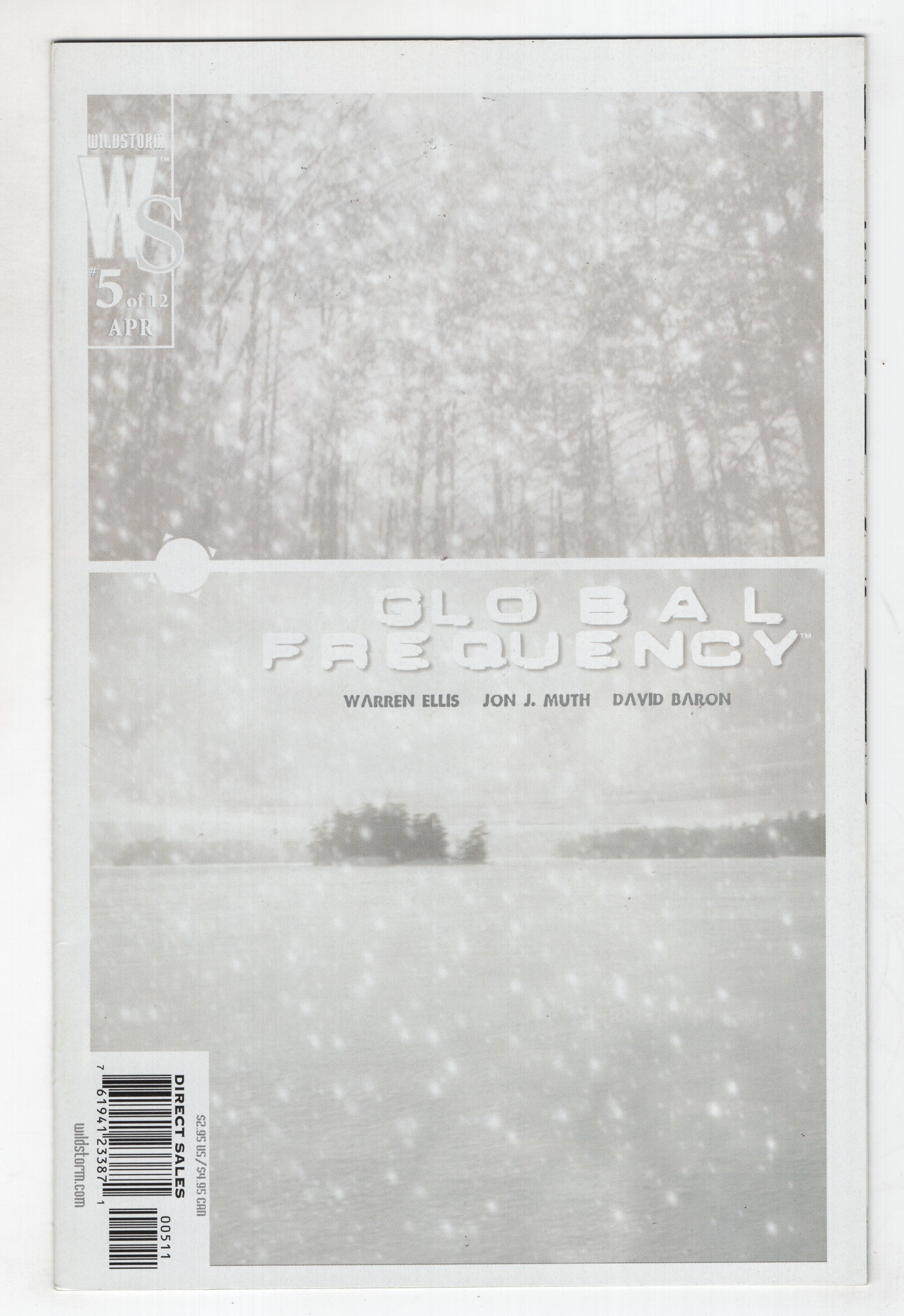 Global Frequency 5 Wildstorm 2003 NM Brian Wood Warren Ellis