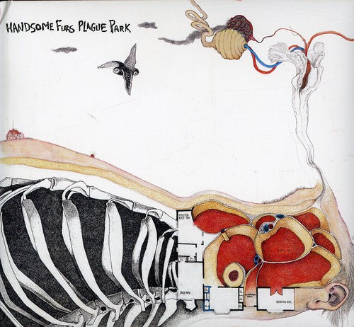 the album cover for Handsome Furs - Plague Park [Digipak]