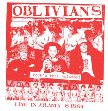 Oblivians - Rock N' Roll Holiday: Live In Atlanta [LP] Vinyl Record