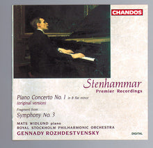 W. STENHAMMAR - Piano Concerto 1 [CD]