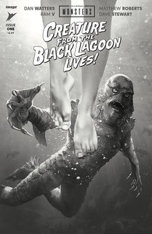 Universal Monsters The Creature From The Black Lagoon Lives #1 (Of 4) D 1:25 Joshua Middleton Variant (04/24/2024) Image