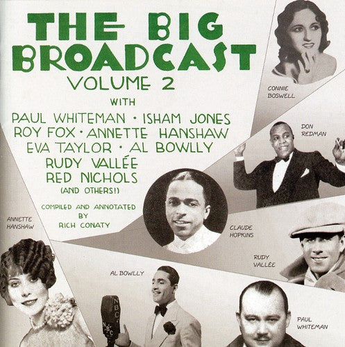 the album cover for Big Broadcast-Jazz & Popular Music Of The 1920s & - Vol. 2-Big Broadcast-Jazz & Popular Music Of The 1