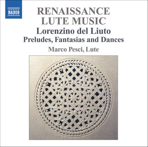 the album cover for Marco Pesci - Renaissance Lute Music