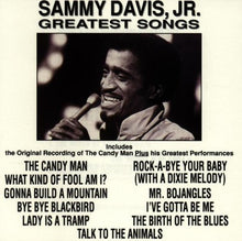 the album cover for Sammy Davis Jr - Greatest Songs