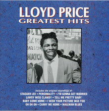 the album cover for Lloyd Price - Greatest Hits