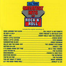 the album cover for All-Time Greatest Hits Of R - All Time Greatest Rock N Roll / Various
