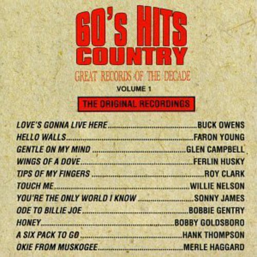 the album cover for Great Records Of The Decade - 60's Country Hits 1 / Various