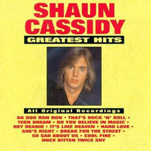 the album cover for Shaun Cassidy - Greatest Hits