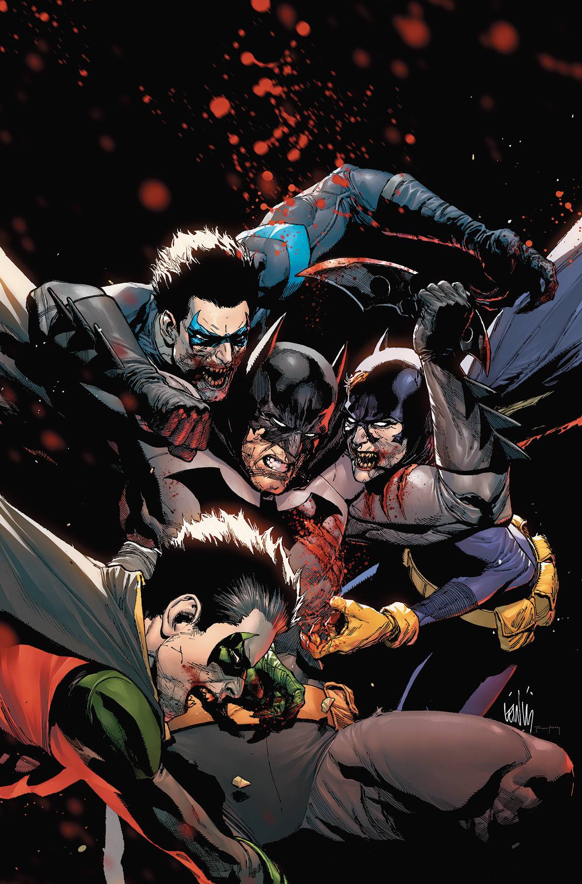 DCEASED #2 (OF 6) A Leinil Francis Yu Batman Batgirl Robin (06/05/2019) DC