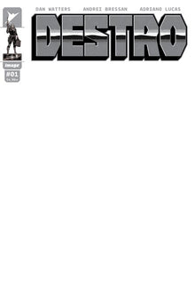 Destro #1 (Of 5) H Blank Sketch Variant GI Joe (06/19/2024) Image