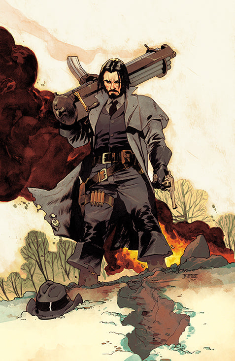 Brzrkr A Faceful Of Bullets #1 H 1:100 Foil Mahmud Asrar Variant (07/24/2024) Boom