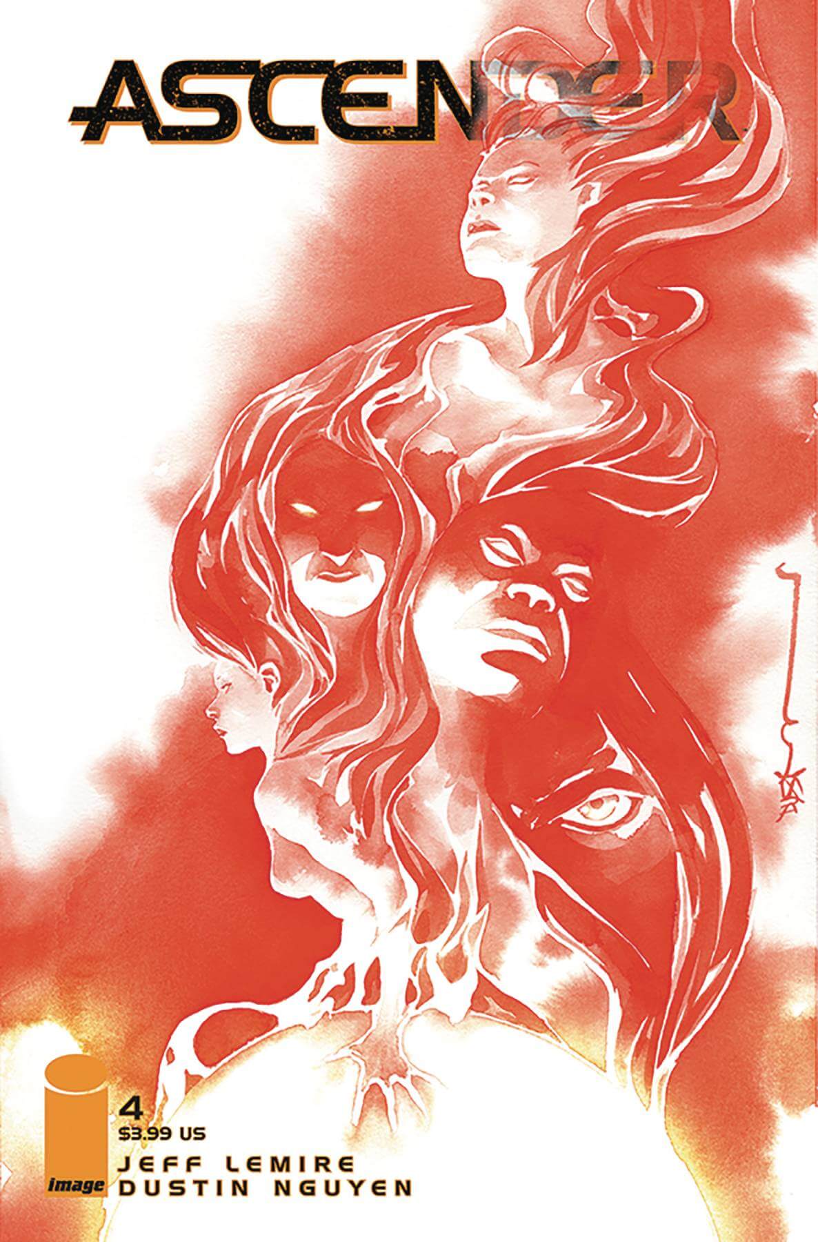 ASCENDER #4 Dustin Nguyen Jeff Lemire (MR) (07/24/2019) IMAGE