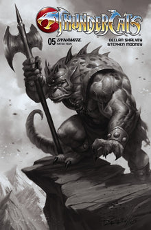 Thundercats #5 O 1:15 Lucio Parrillo B&W Variant (06/12/2024) Dynamite