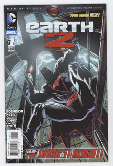 Earth 2 Annual #1 DC 2013 Andy Kubert James Robinson New 52 Batman
