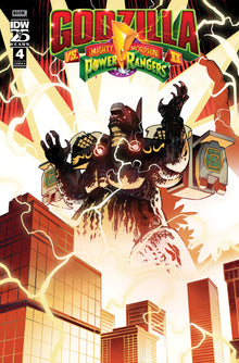 Godzilla Vs. The Mighty Morphin Power Rangers Ii #4 A Rivas (07/24/2024) Idw