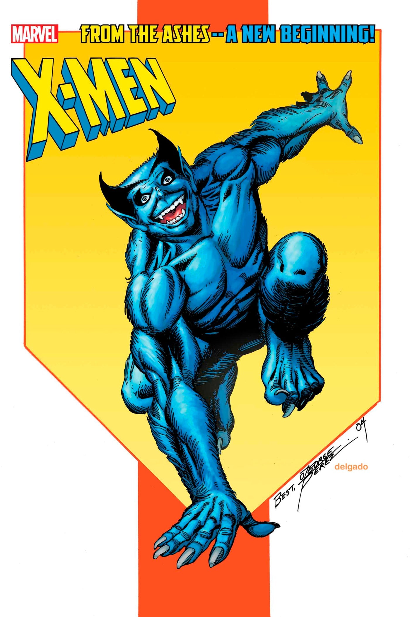 X-Men #1 J 1:25 George Perez Variant (07/10/2024) Marvel – Paladin Vinyl
