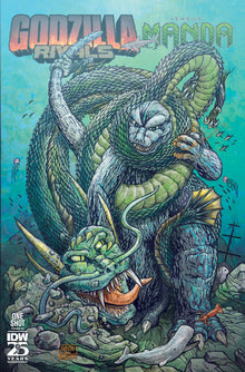 Godzilla Rivals Vs. Manda C 1:10 Gregory Variant (07/31/2024) Idw