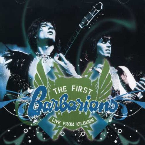 the album cover for Ronnie Wood - First Barbarians: Live from Kilburn