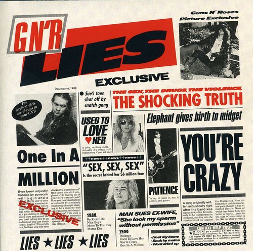 Guns N' Roses - G N R Lies [CD]