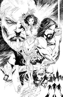 Witchblade (2024) #1 H 1:250 Marc Silvestri B&W Virgin Variant (07/17/2024) Image