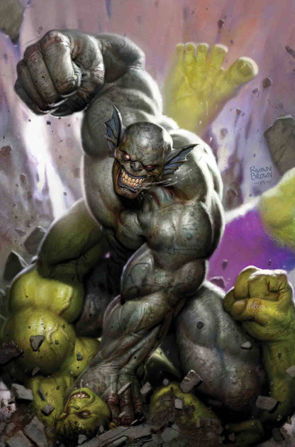 IMMORTAL HULK #22 B Ryan BROWN BOBG Variant Al Ewing (08/07/2019) MARVEL