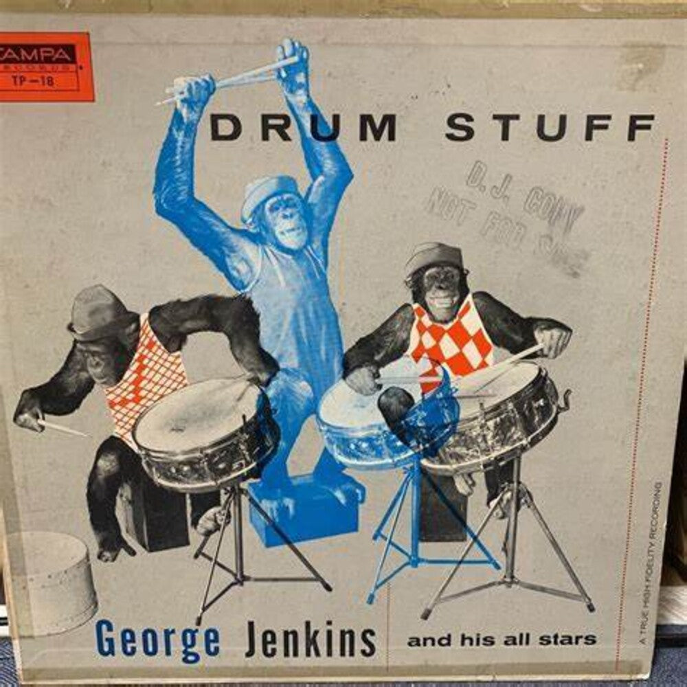 the album cover for George Jenkins - Drum Stuff