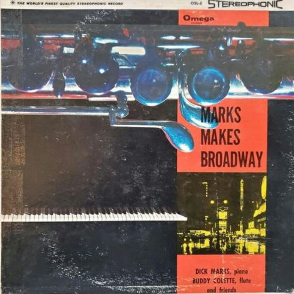 the album cover for Buddy Collette - Marx Makes Broadway