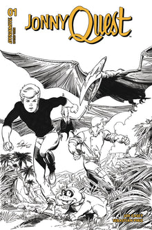 Jonny Quest #1 N 1:10 Bob Layton Line Art Variant (08/14/2024) Dynamite