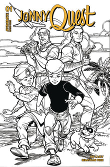 Jonny Quest #1 P 1:15 Chad Hardin Line Art Variant (08/14/2024) Dynamite