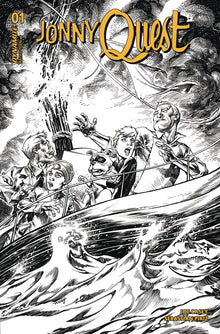 Jonny Quest #1 R 1:20 Tom Raney Line Art Variant (08/14/2024) Dynamite