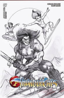 Thundercats #7 N 1:20 Lucio Parrillo Line Art Variant (08/21/2024) Dynamite