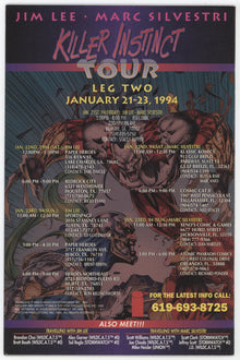 Cyberforce 2 Image 1994 VF Signed 3x Marc Silvestri David Wohl Mike Heisler Newsstand