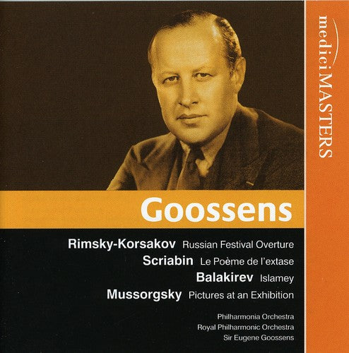the album cover for Rimsky-Korsakov/Scriabin/Balak - Russian Easter Festival Overture / Le Poeme de