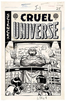 Ec Cruel Universe #2 (Of 5) D 1:20 Riley Rossmo Artist Edition Variant (09/04/2024) Oni