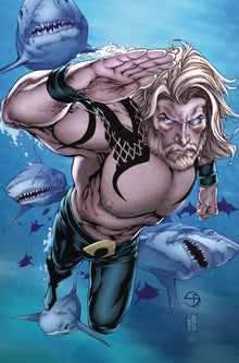 AQUAMAN #54 B Shane Davis CARD STOCK Variant YOTV (11/20/2019) DC