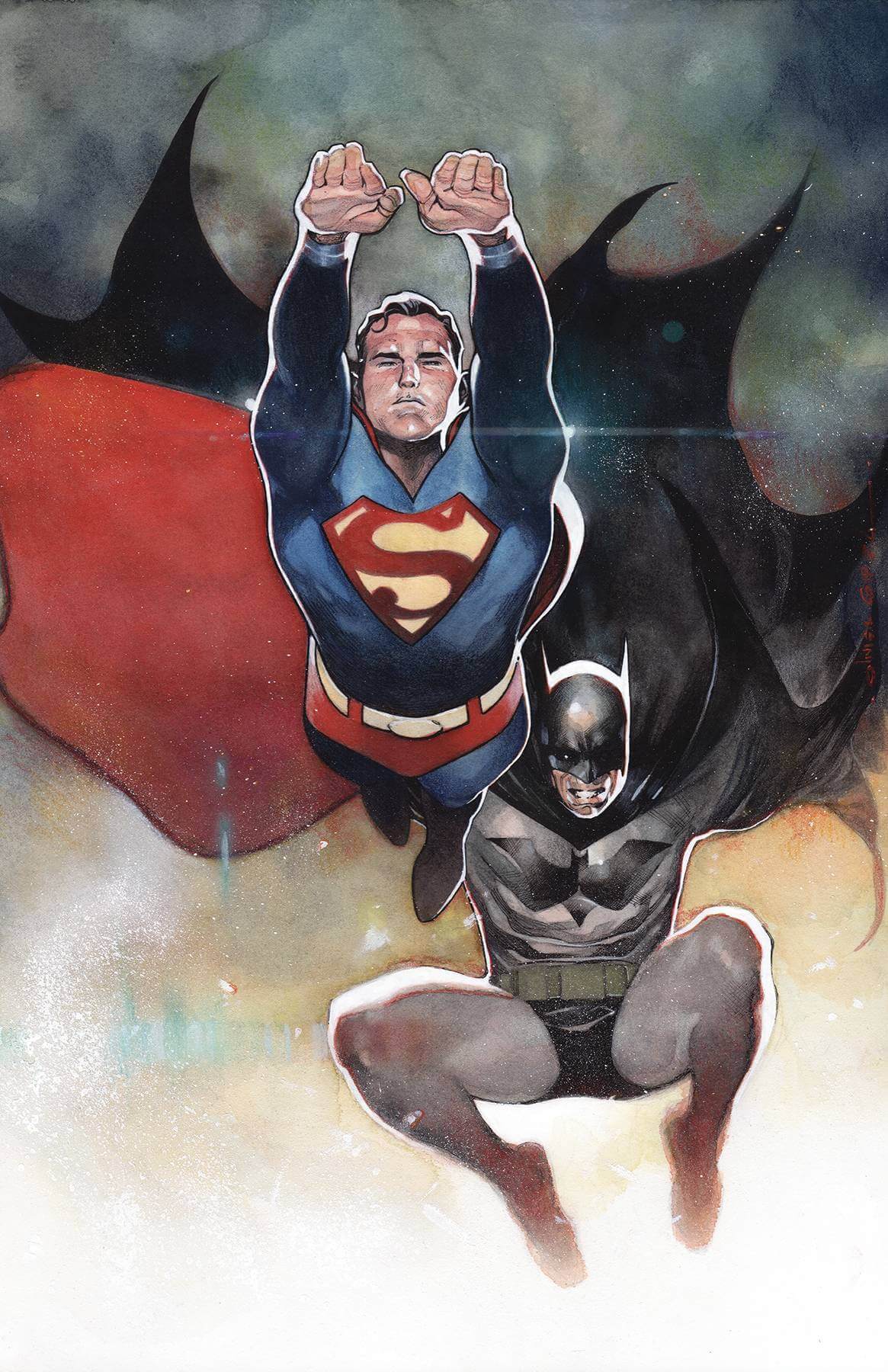 BATMAN SUPERMAN #4 B Olivier Coipel CARD STOCK Variant YOTV Batman Who Laughs (11/27/2019) DC