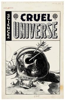 Ec Cruel Universe #3 (Of 5) D 1:20 Dave Johnson B&W Artist Edition Variant (10/02/2024) Oni