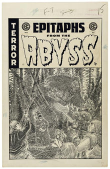 Ec Epitaphs From The Abyss #4 (Of 5) D 1:20 James Stokoe B&W Artist Edition Variant (10/16/2024) Oni