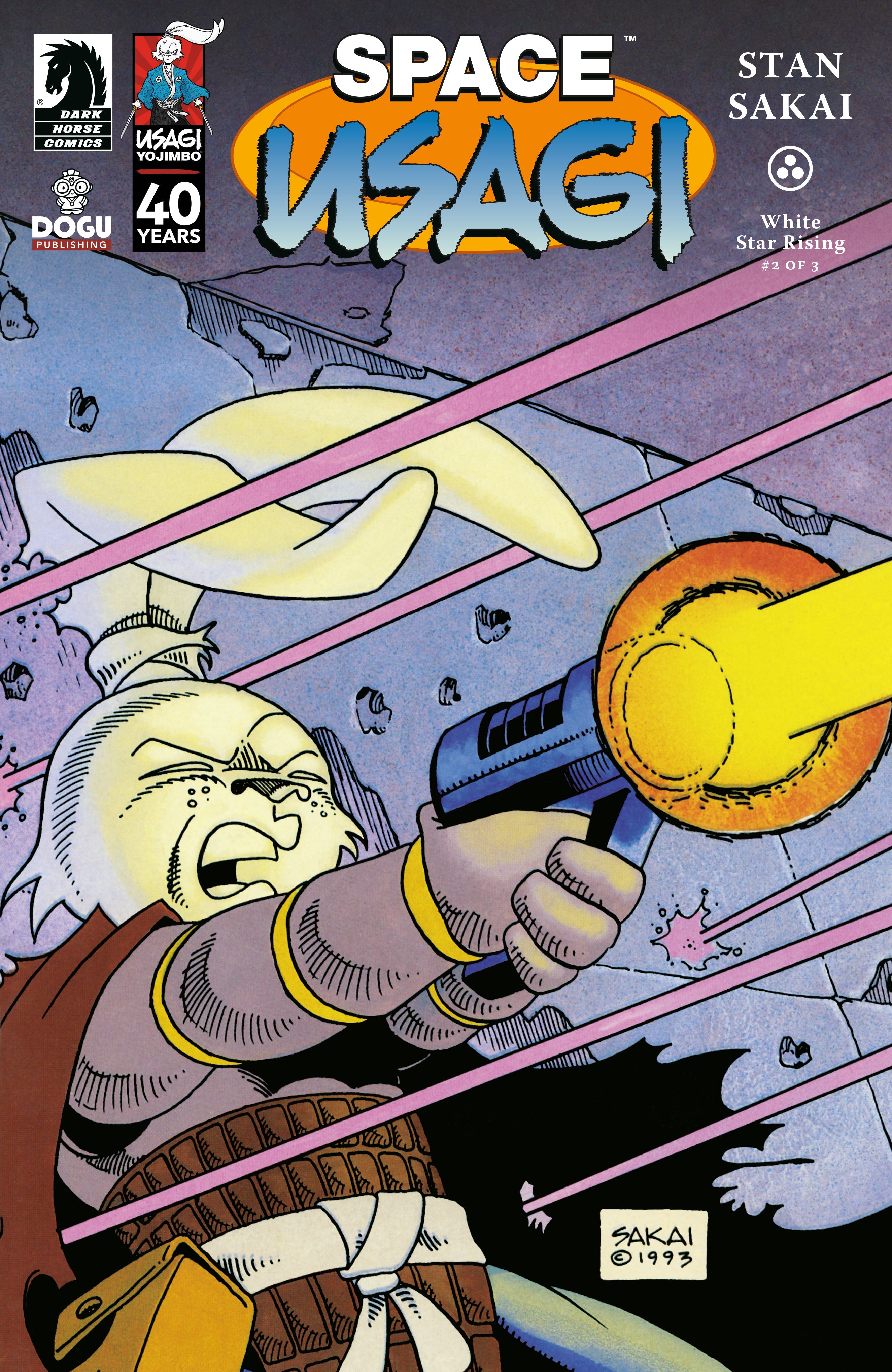Space Usagi White Star Rising #2 A Stan Sakai (11/27/2024) Dark Horse