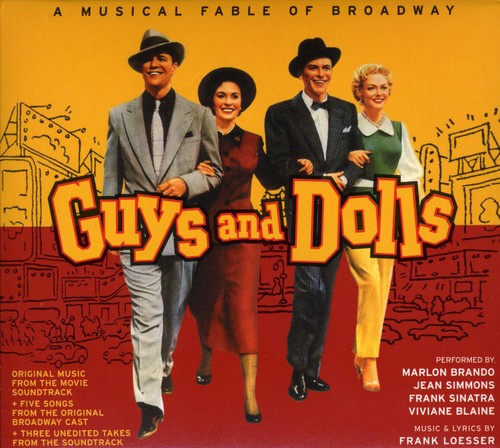 the album cover for Frank Loesser - Guys & Dolls [Import]