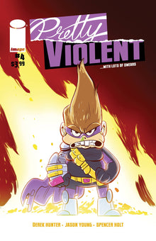 PRETTY VIOLENT #4 Image 2019 NM Derek Hunter