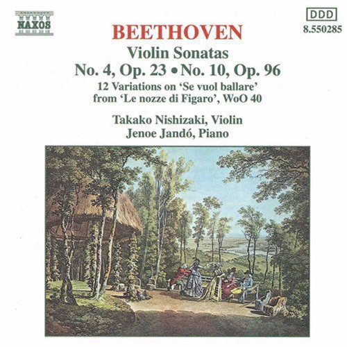 JenÅ‘ Jandó - Violin Sonatas 23 & 96 / Mozart Variations Music CD