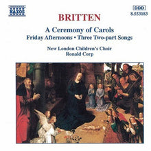 the album cover for Alexander Wells - Ceremony of Carols