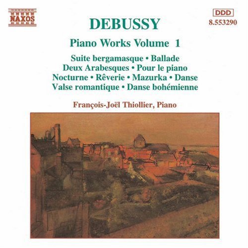 the album cover for FranÃ§ois-JoÃ«l Thiollier - Piano Works 1