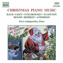 the album cover for Eteri Andjaparidze - Christmas Piano Music / Various