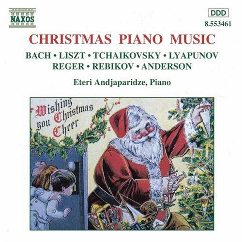 the album cover for Eteri Andjaparidze - Christmas Piano Music / Various